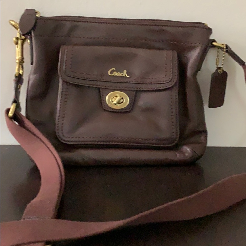 Brown crossbody bag